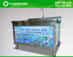 Máy rửa rau củ quả với công nghệ sục khí Ozone hiện đại